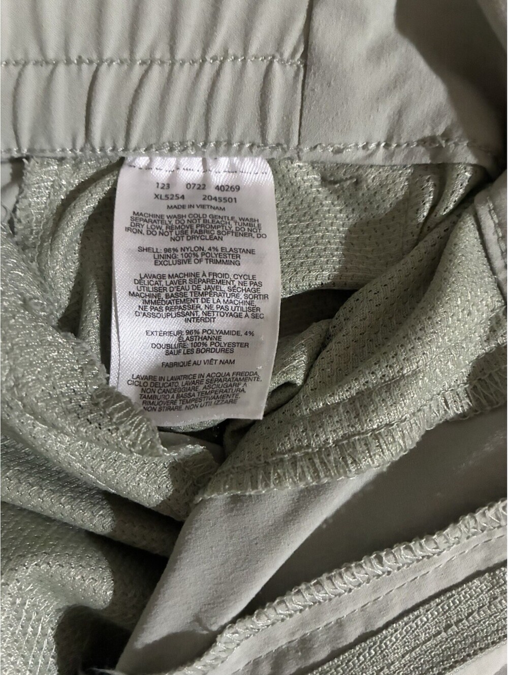 Columbia Women’s Size 10 Regular Sage Green Stretch Hiking Outdoor Cargo Pants - Picture 6 of 7